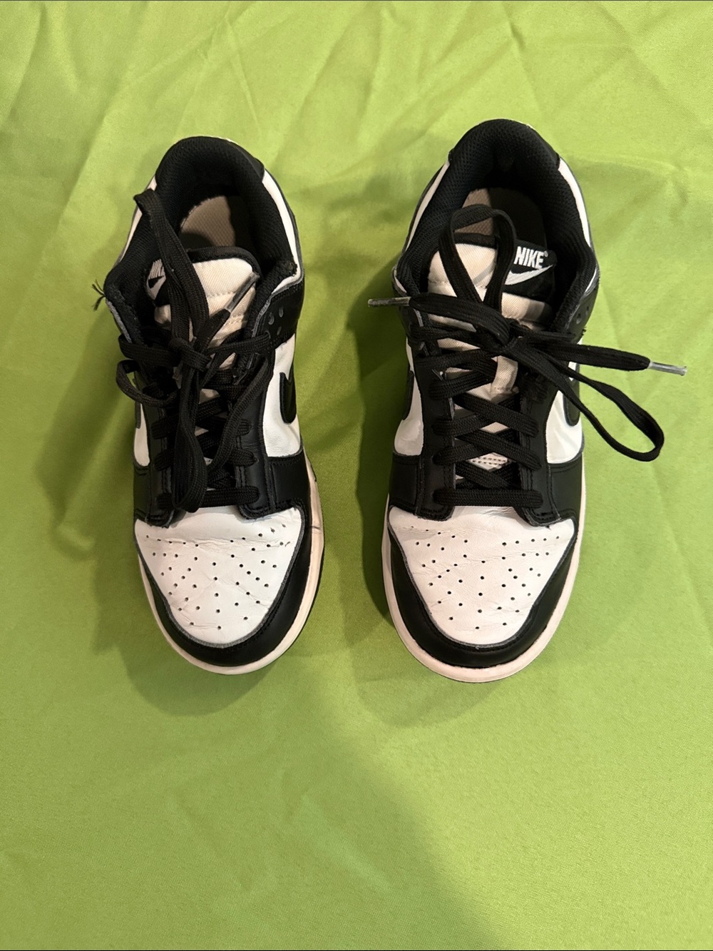 Nike Women’s Black and White Low-Top Sneakers